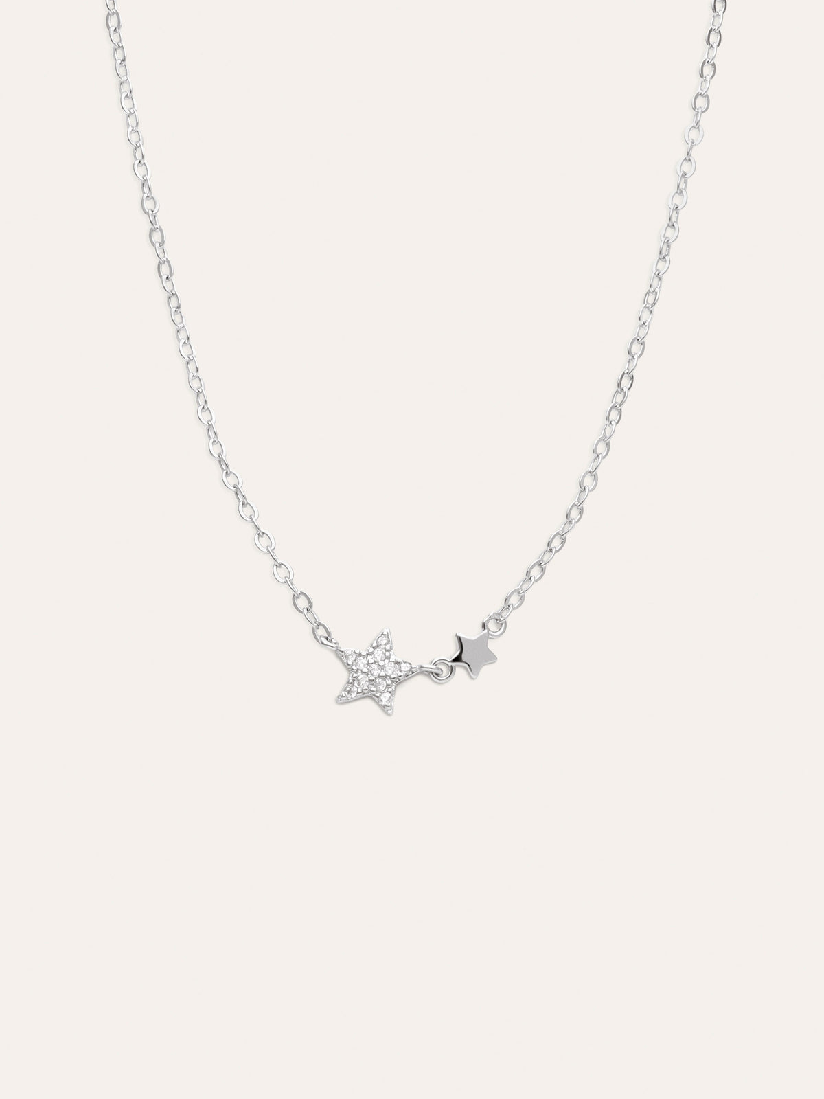 Duo Stars Necklace