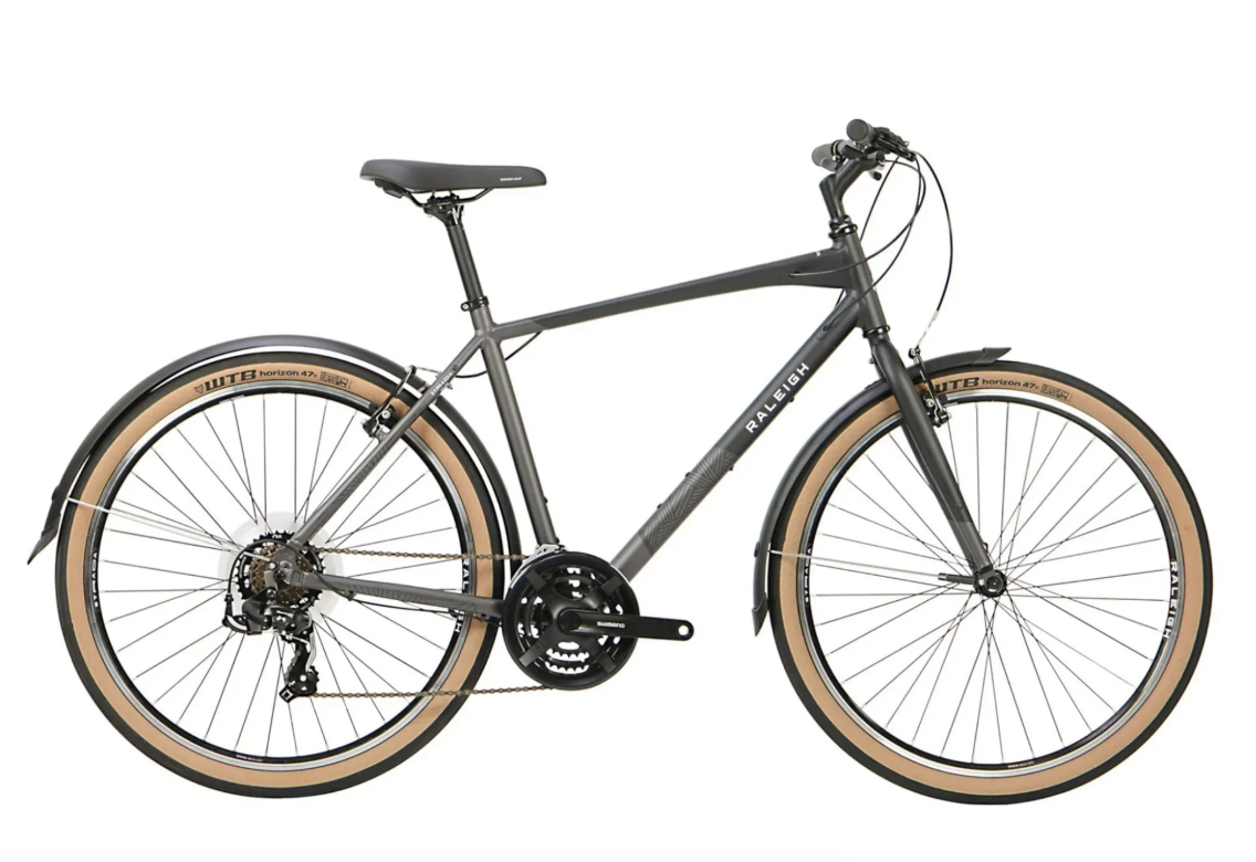 Raleigh Strada 650B Sports Hybrid Bike Black