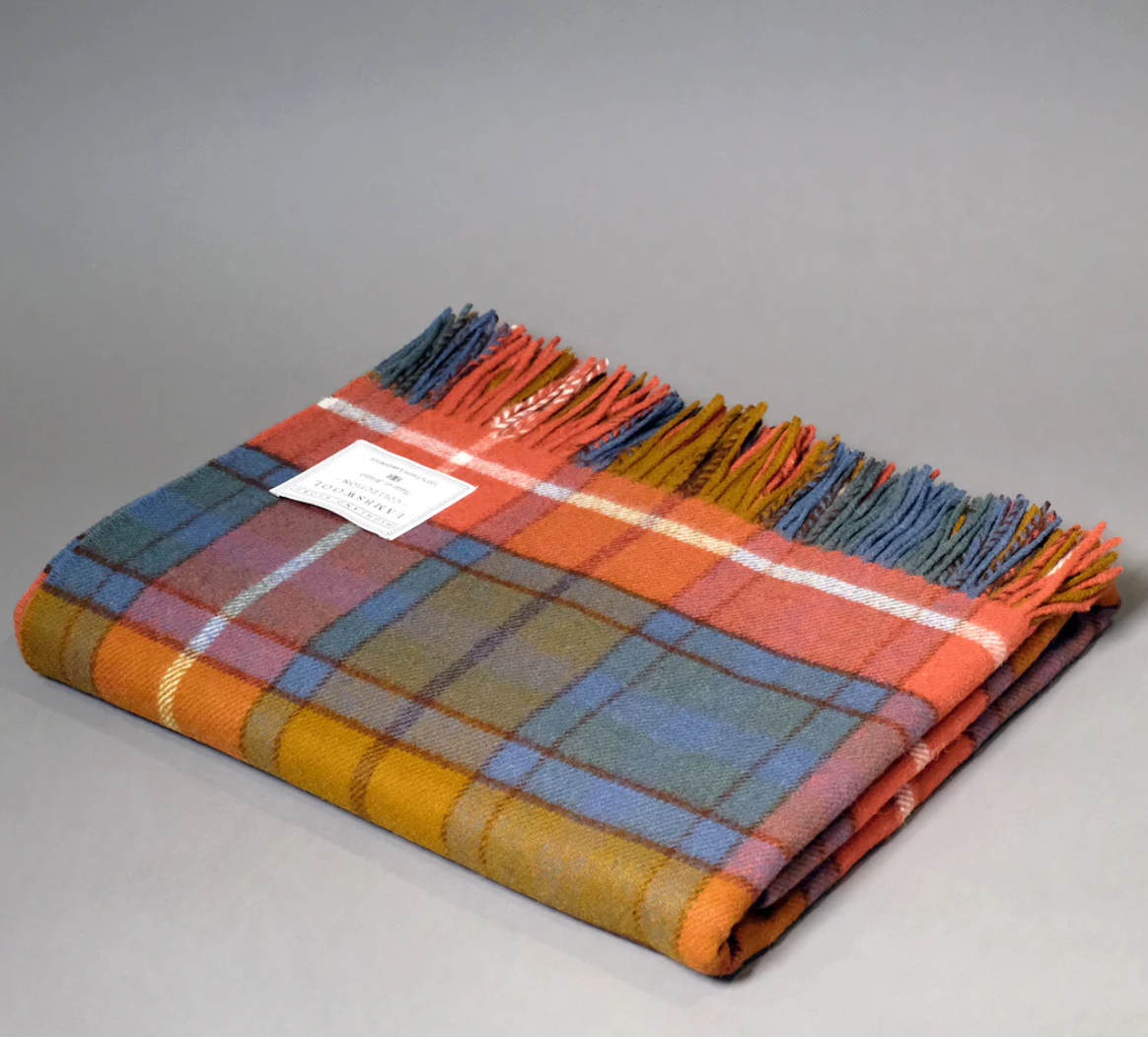 Merino Wool Antique Buchanan Tartan Blanket