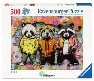Jigsaw Puzzle Furry Friends, 500pc - 500 Pieces Puzzle