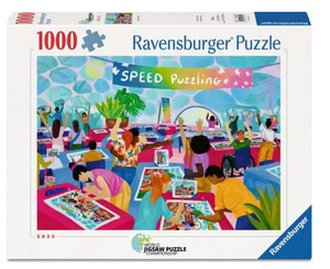 Jigsaw Puzzle Speed Puzzling, 1000pc - 1000 Pieces Puzzle