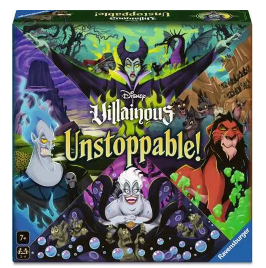 Strategy Game Disney Villainous - Unstoppable - Game for kids 7 years up